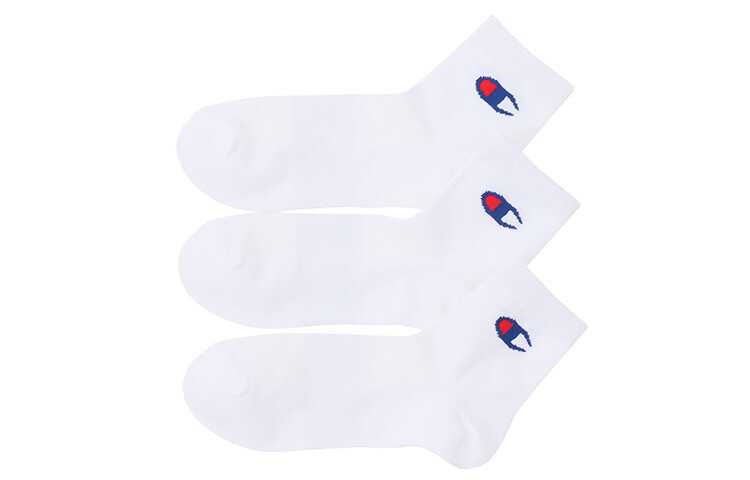

Носки Champion унисекс до середины икры, цвет 1 set of 3 double color blocking