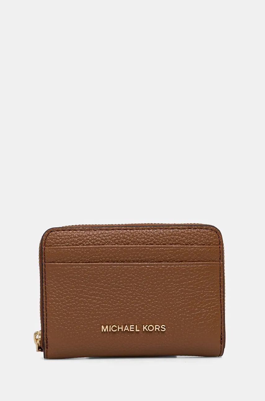 

Кожаный кошелек MICHAEL Michael Kors, коричневый