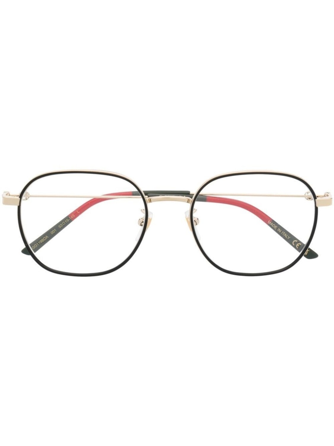 

Солнцезащитные очки с логотипом Interlocking G Gucci Eyewear, золотистый