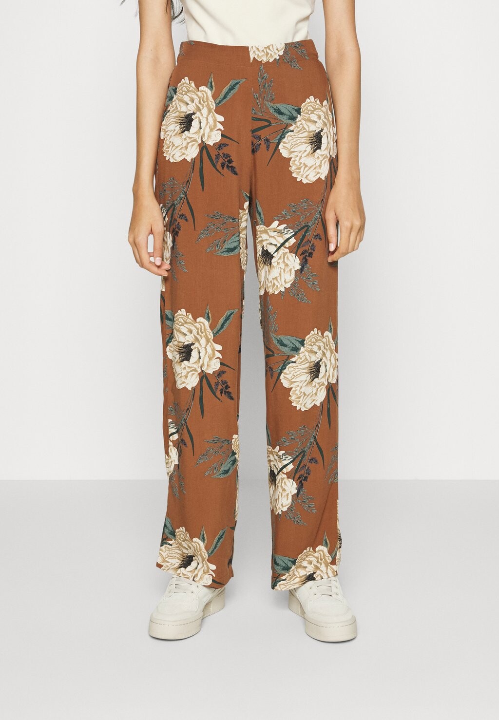 

Брюки Vero Moda Vmsimply Easy Wide Pant, коньяк, Коричневый