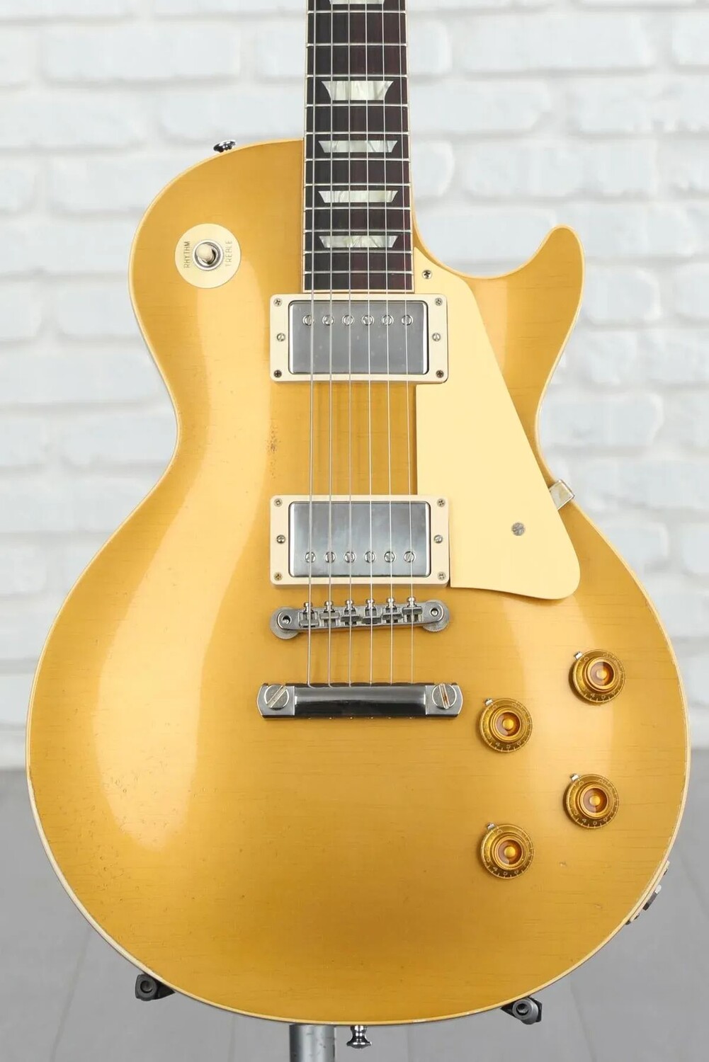 

Электрогитара Gibson Custom 1957 Les Paul Goldtop Darkback Reissue — Murphy Lab Light Aged Double Gold