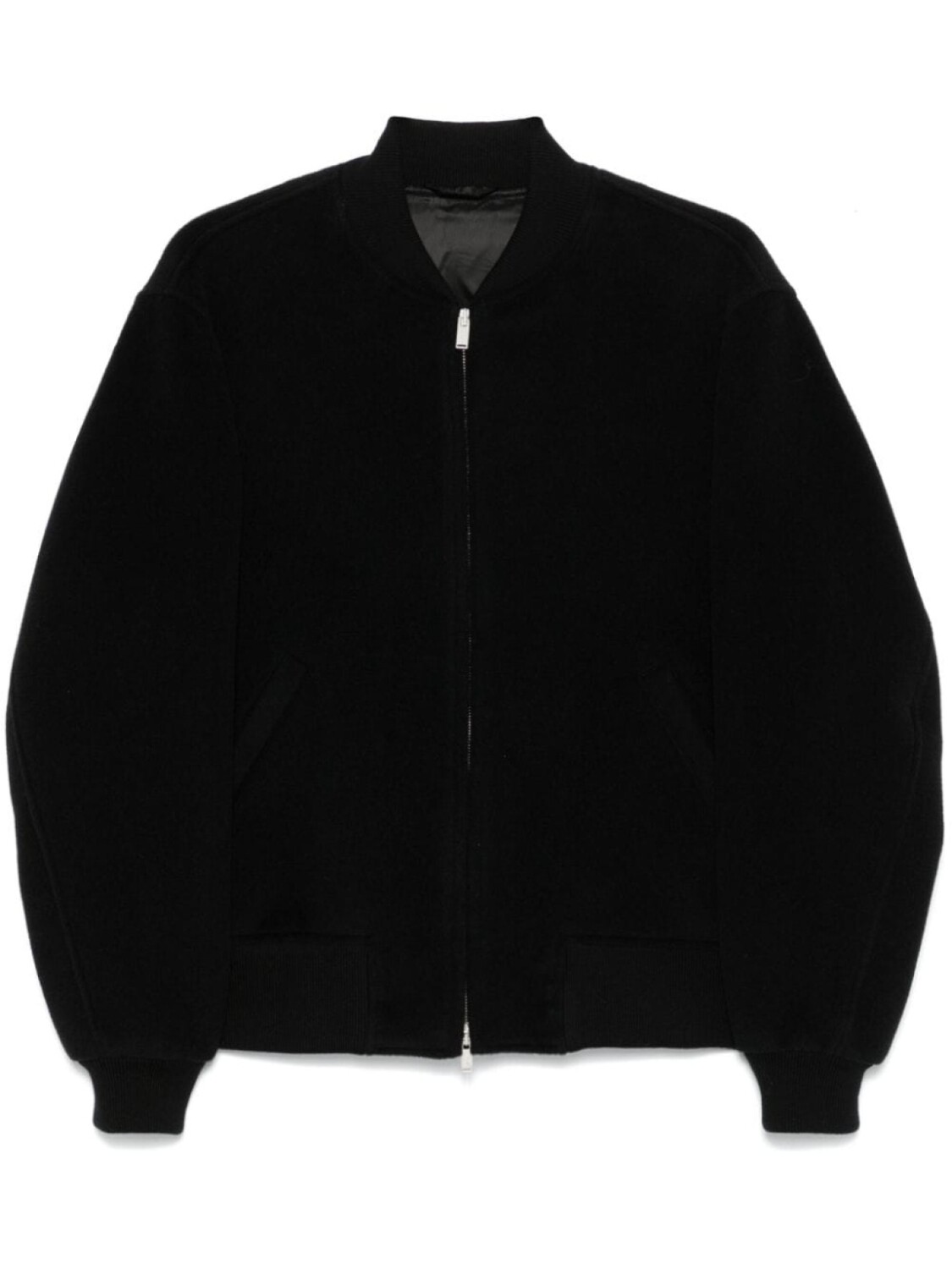 

Lardini бомбер из вирджинской шерсти, черный