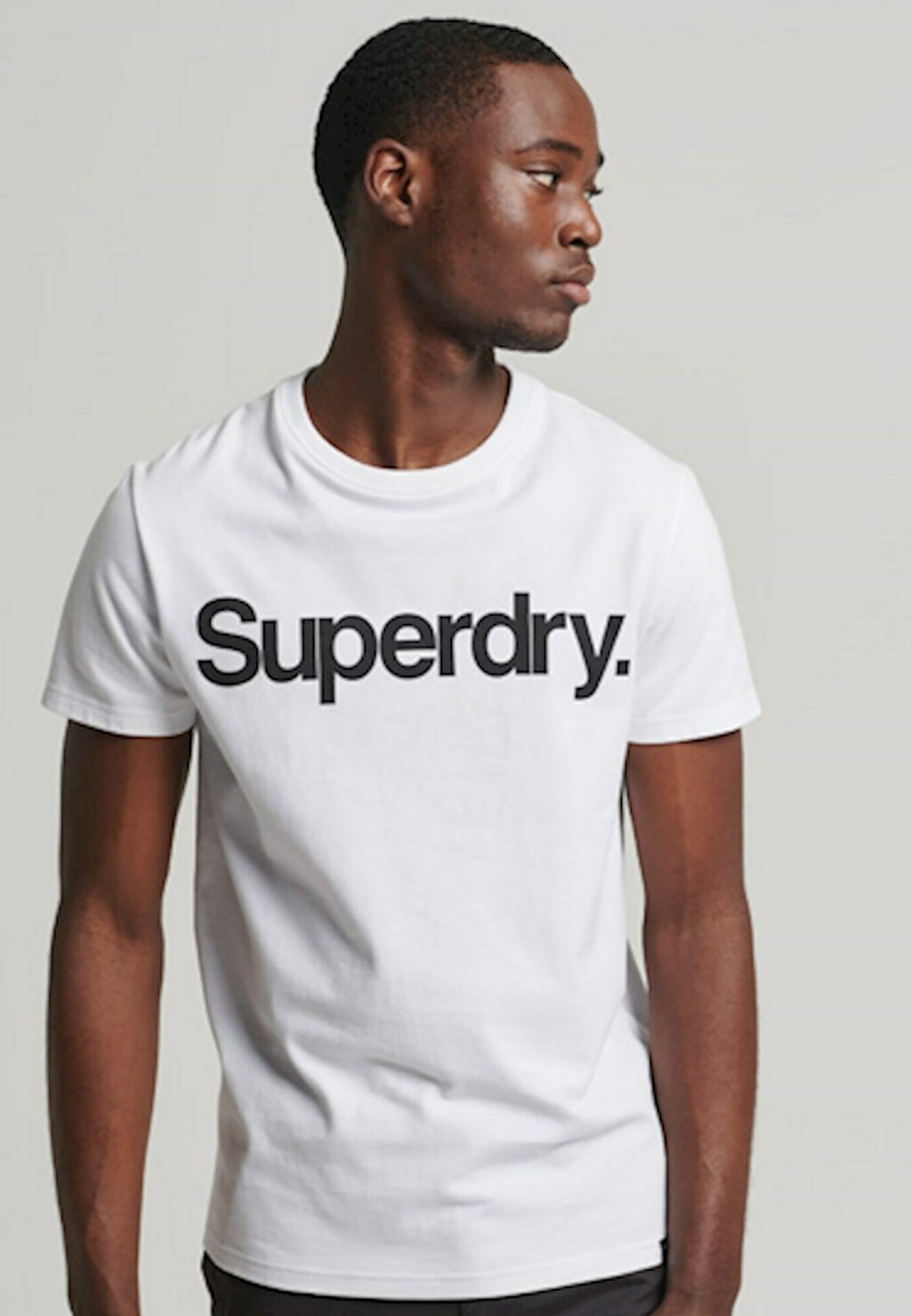 

Футболка с принтом Superdry, белый