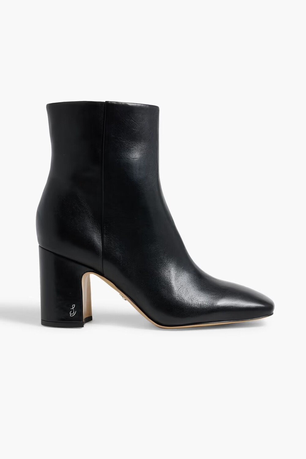 

Ботильоны из желтой кожи Sam Edelman, черный