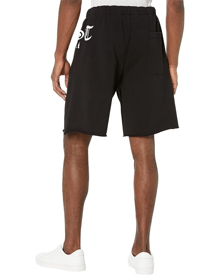 

Шорты Just Cavalli Gothic Logo Jogg Shorts, черный