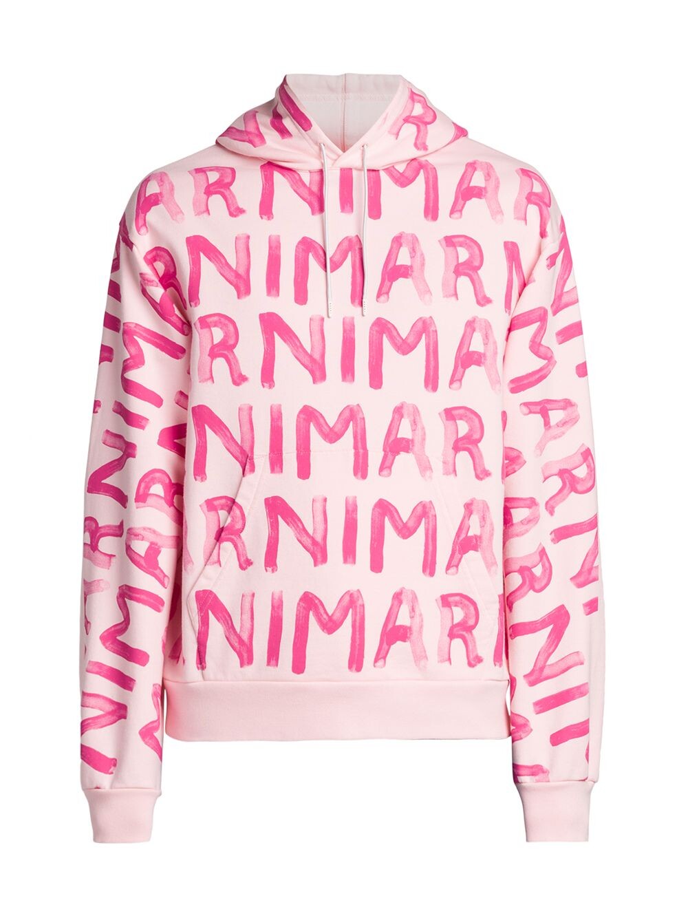 

Худи с нарисованным логотипом Marni, розовый