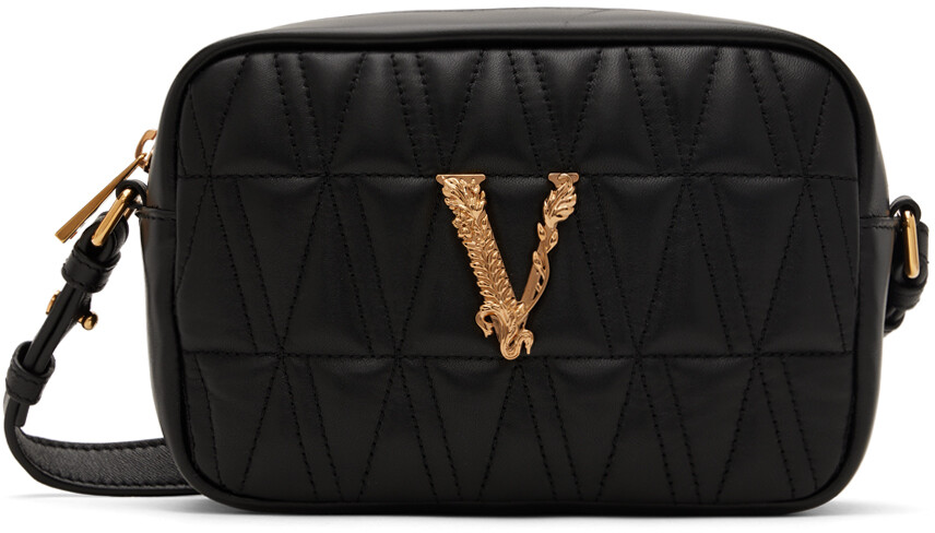 

Черная сумка через плечо Vitrus Versace