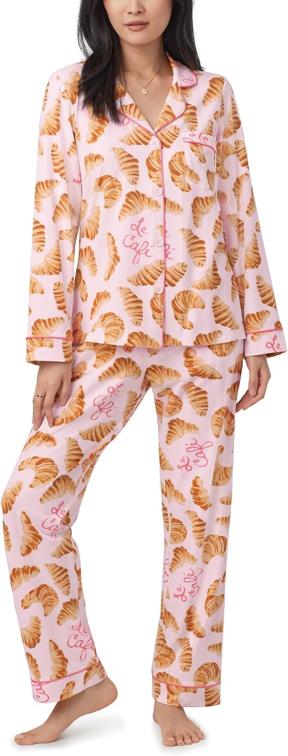 

Классический пижамный комплект с длинными рукавами Bedhead PJs, цвет Le Caf