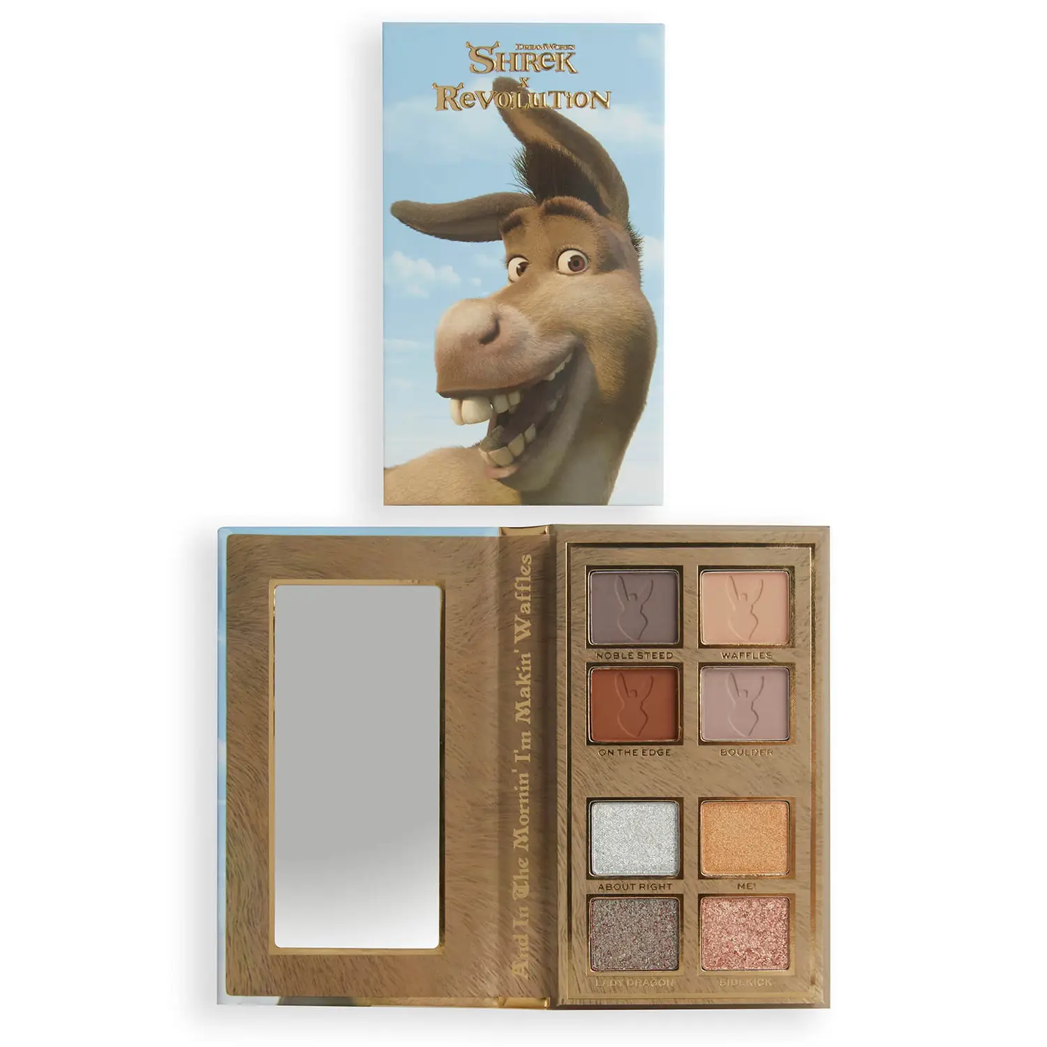 

Палетка Shrek x I Heart Revolution Donkey on the Edge Mini Palette