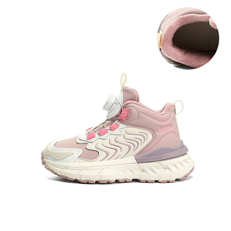 

Кроссовки Jeep Kids Lifestyle Shoes Kids Mid-top Beige, фиолетовый