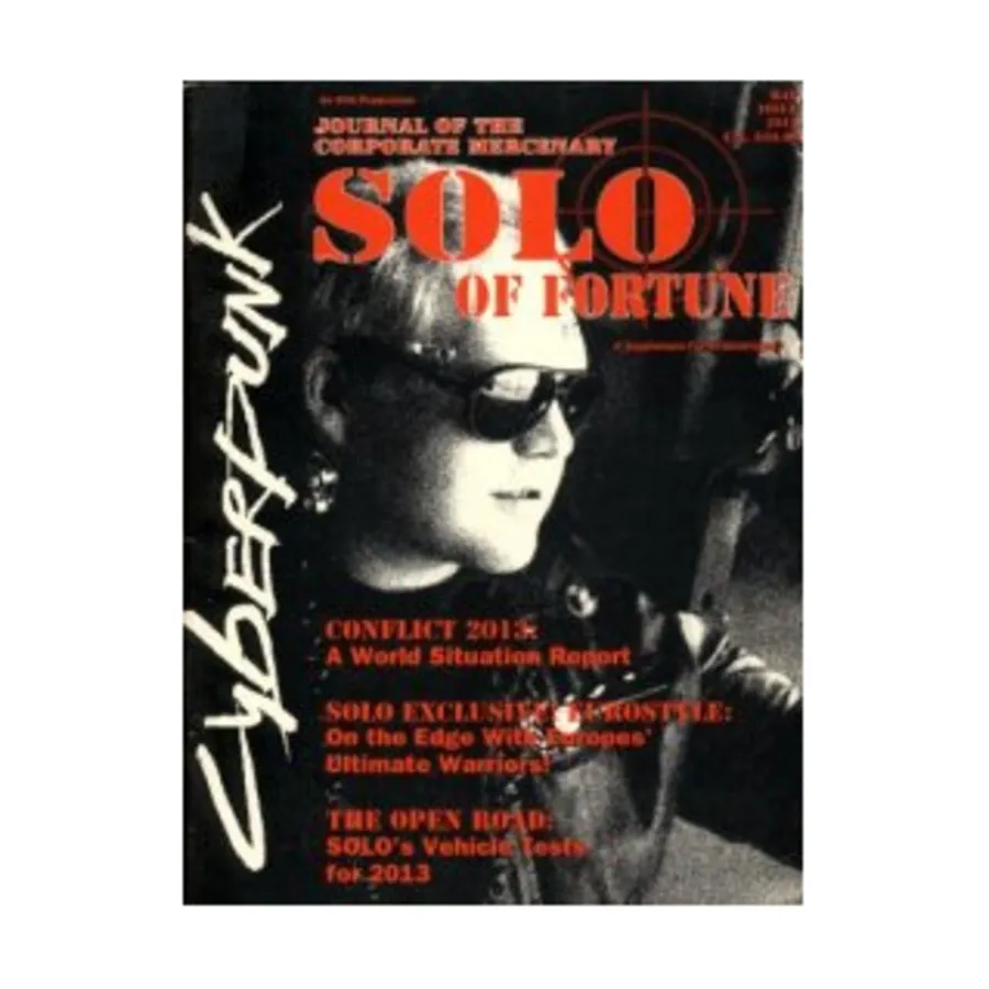 

Solo of Fortune #1, Cyberpunk (R. Talsorian), мягкая обложка