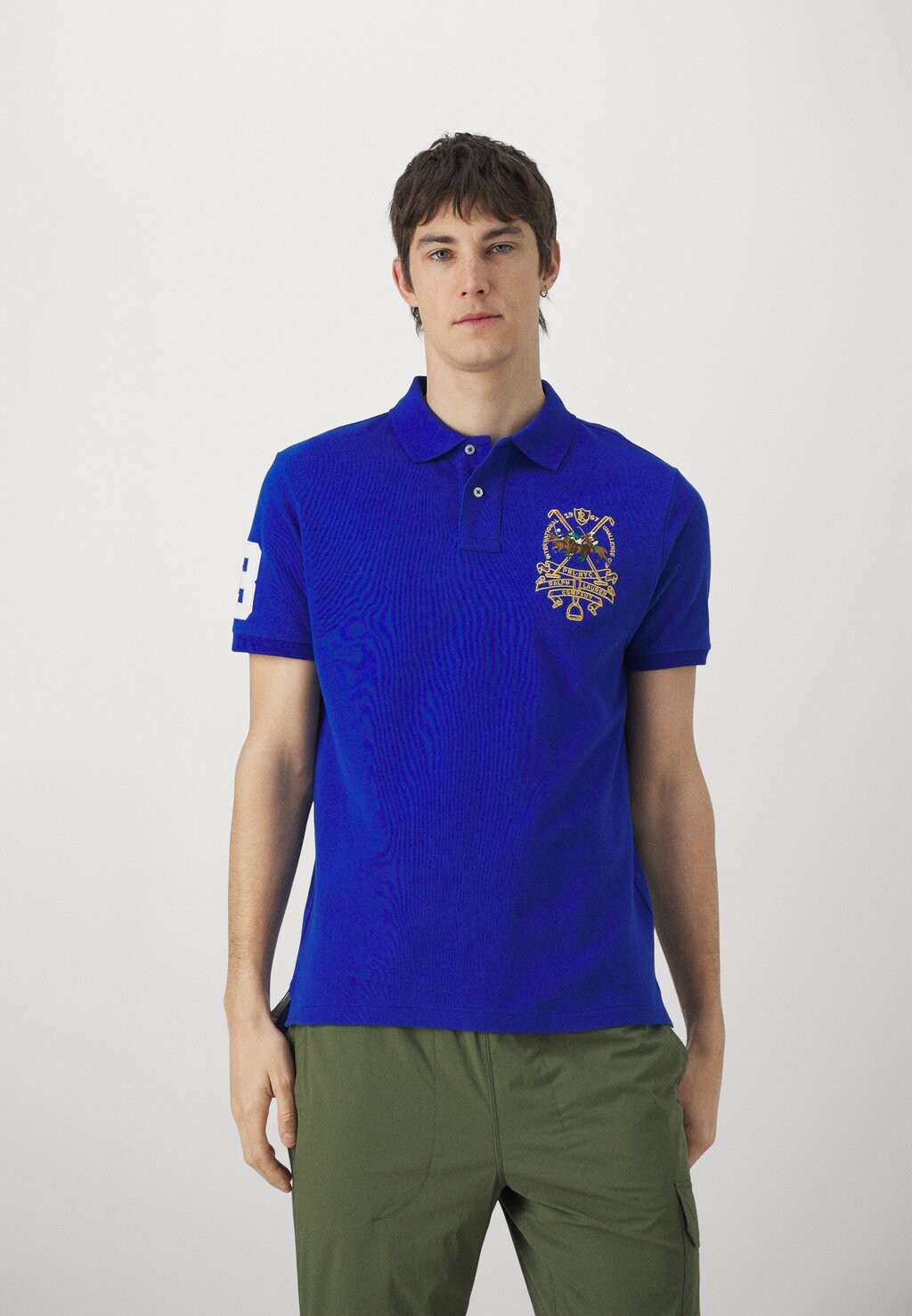

Поло Short Sleeve Polo Ralph Lauren, цвет sapphire star