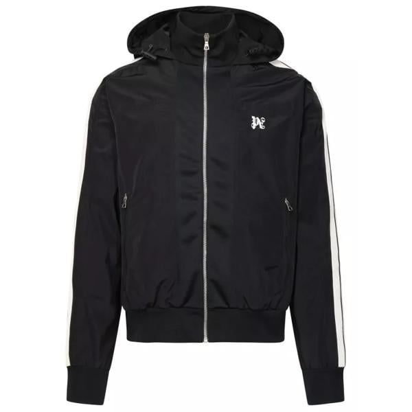 

Куртка black nylon track jacket Palm Angels, черный