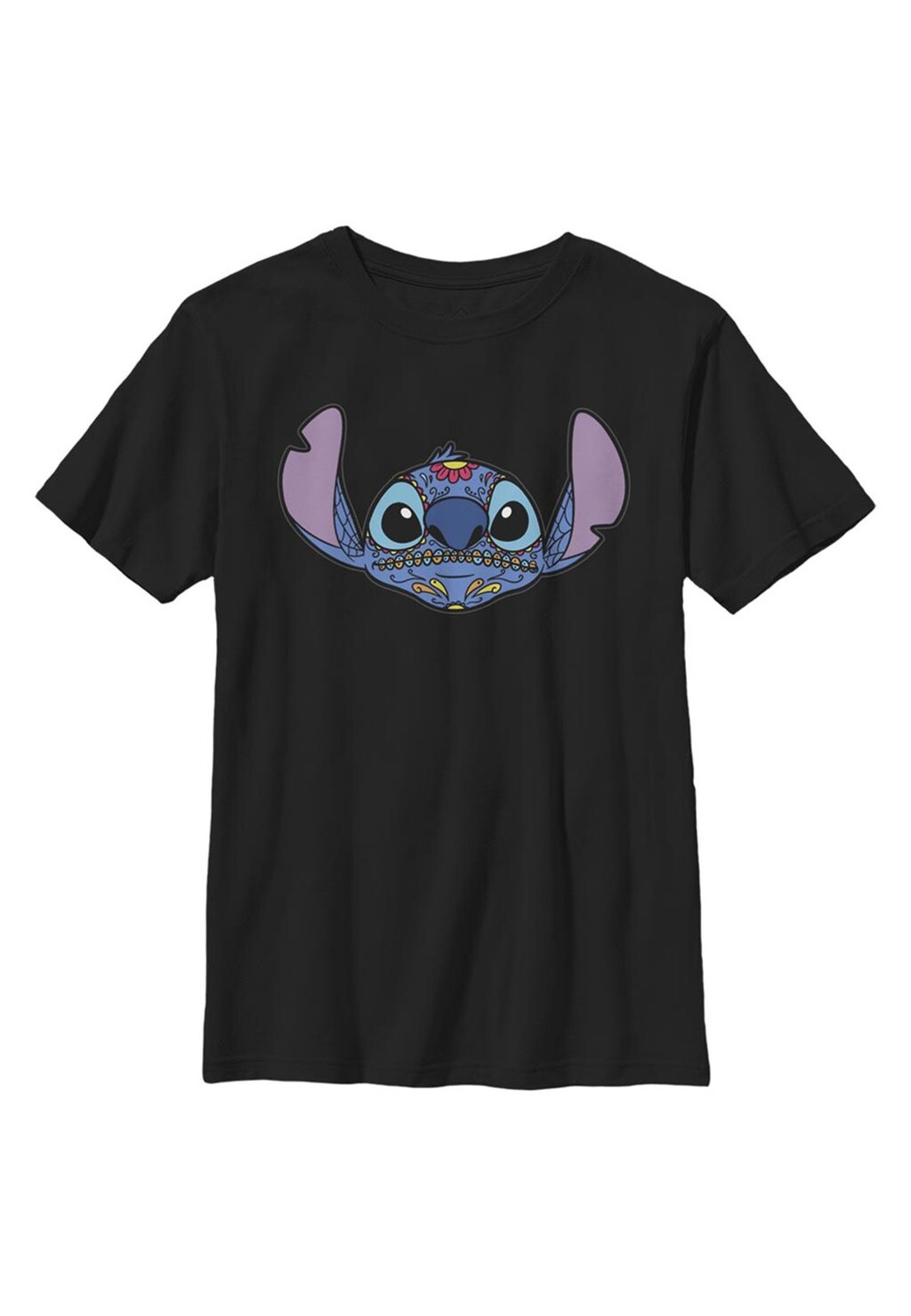 

Футболка с принтом Lilo & Stitch Sugar Skull Stitch Disney, черный