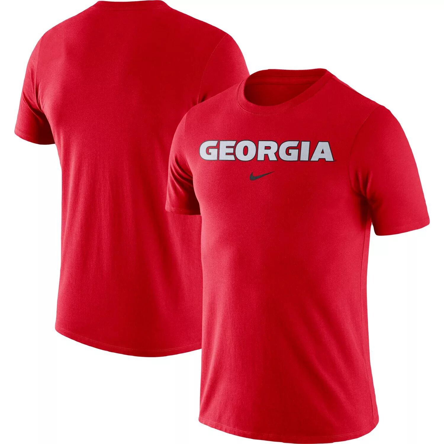 

Мужская красная футболка Georgia Bulldogs Essential с надписью Nike