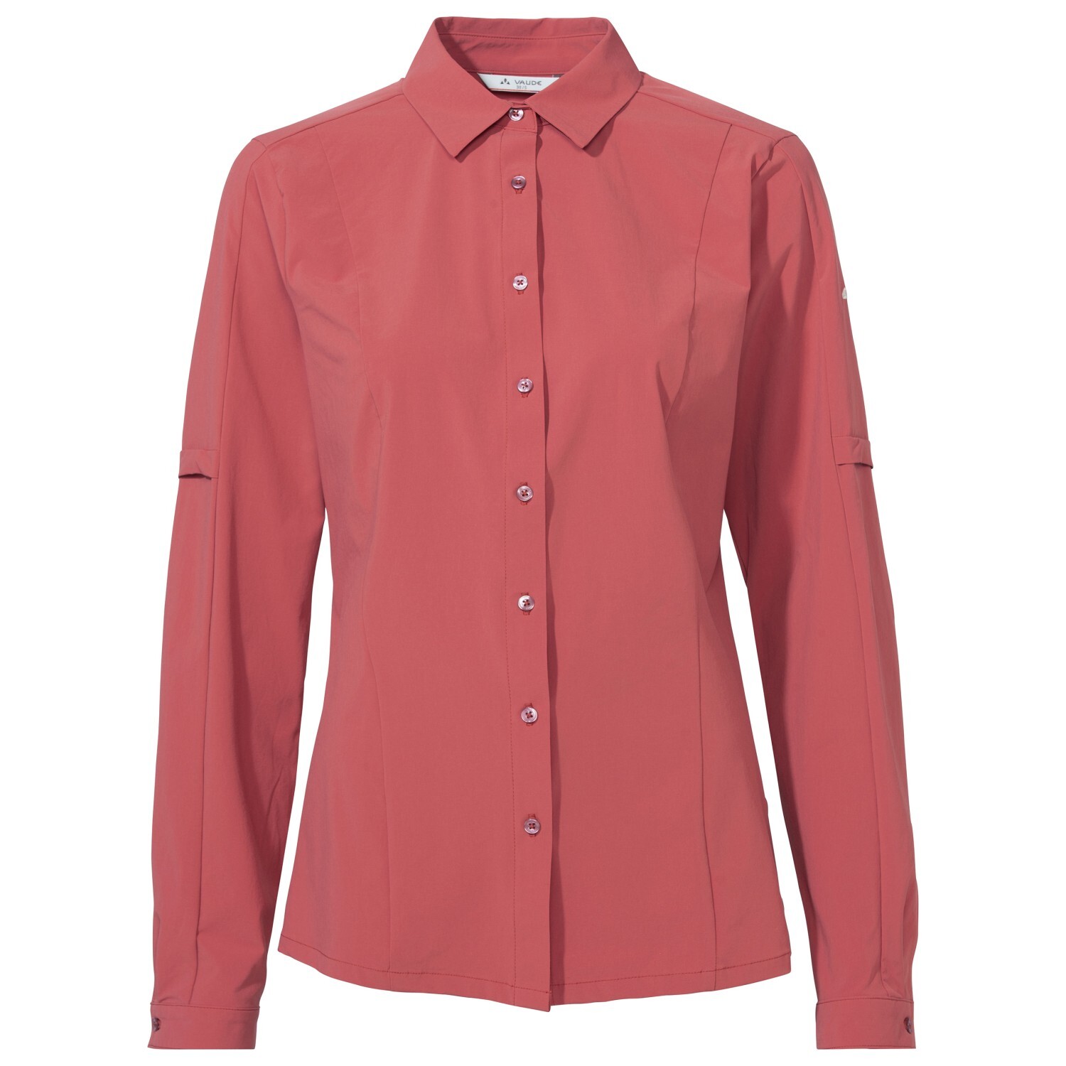 

Блузка Vaude Women's Farley Stretch Shirt, цвет Brick