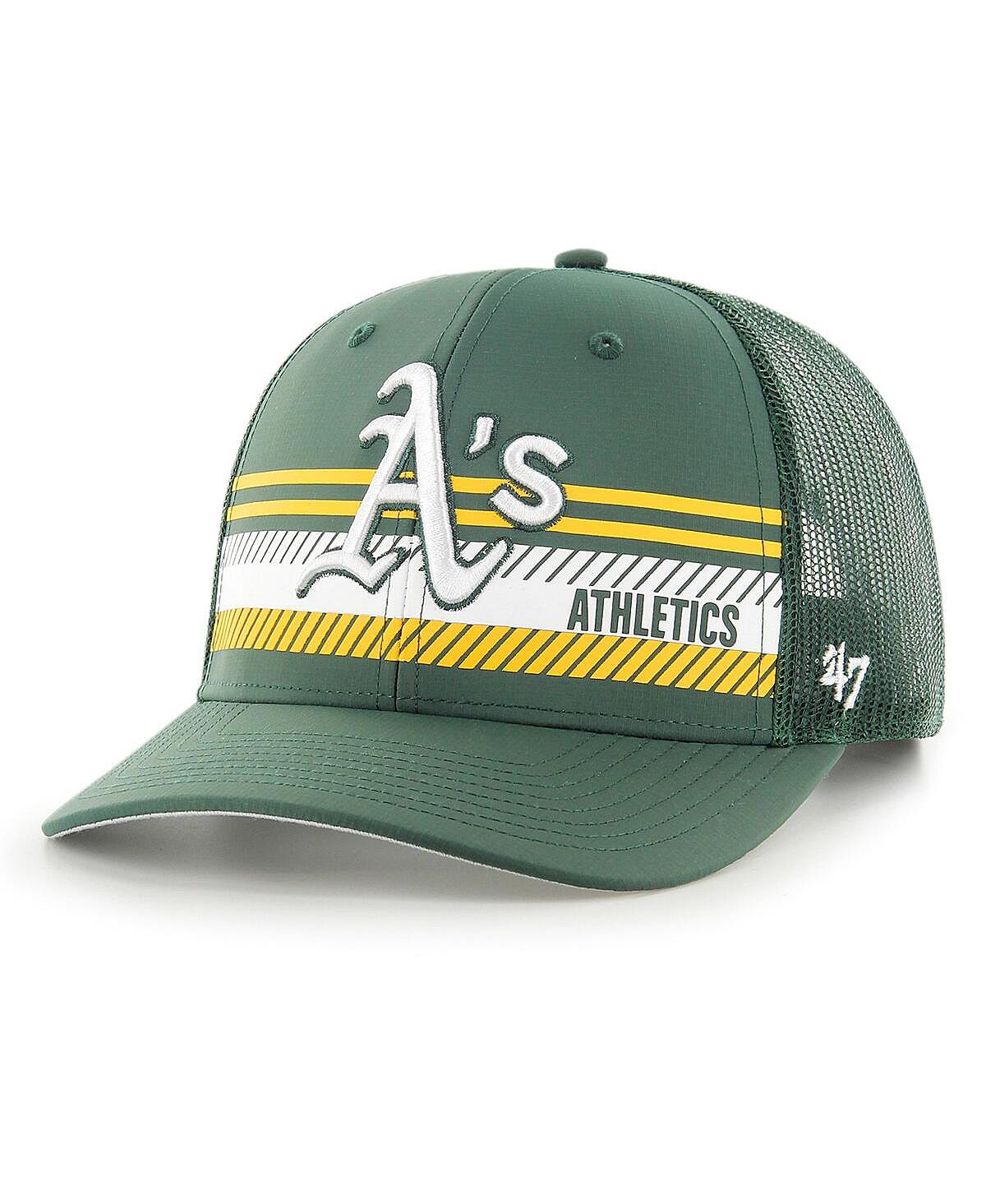 Мужская кепка Snapback Green Oakland Athletics Cumberland Trucker '47 Green '47 Brand
