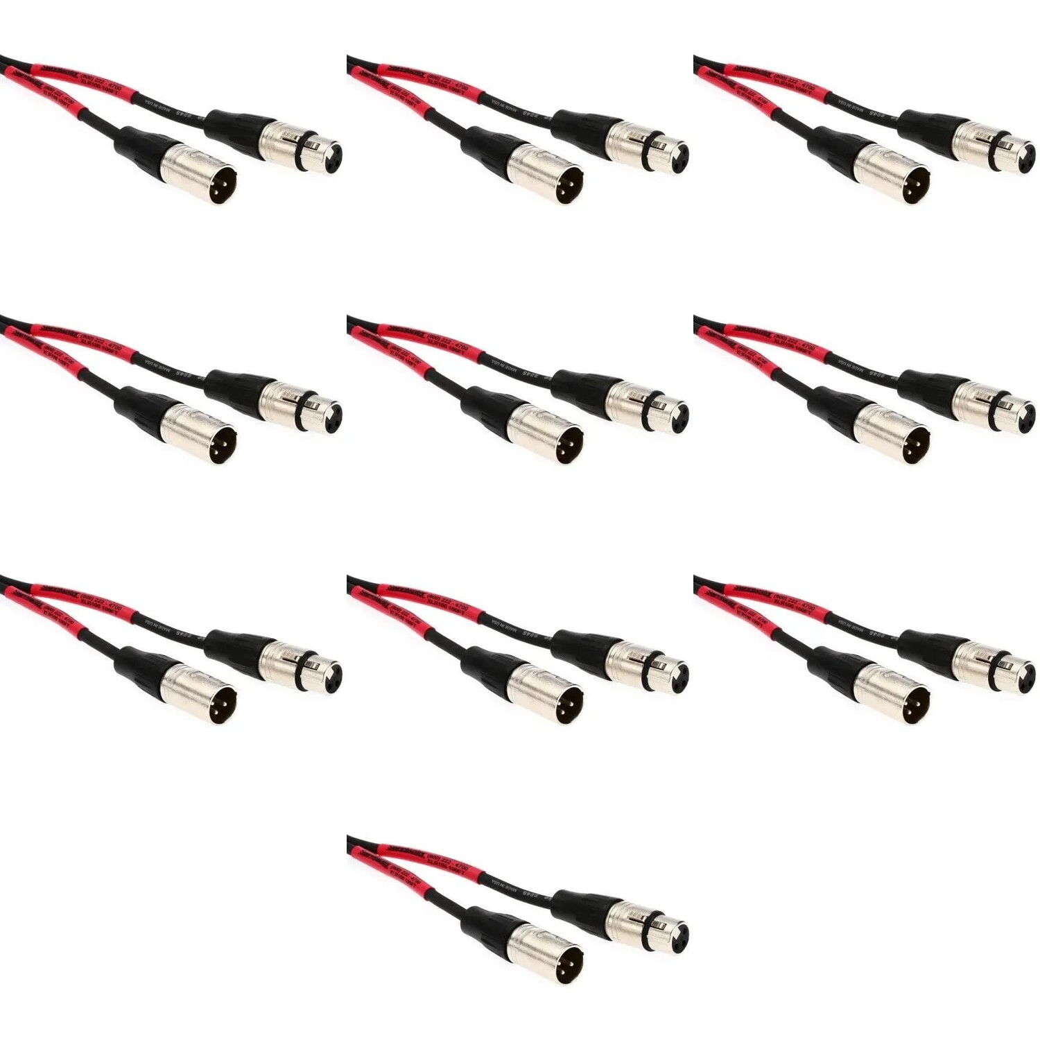

Микрофонный кабель Pro Co EXM-100 Excellines — 100 футов (10 шт. в упаковке)