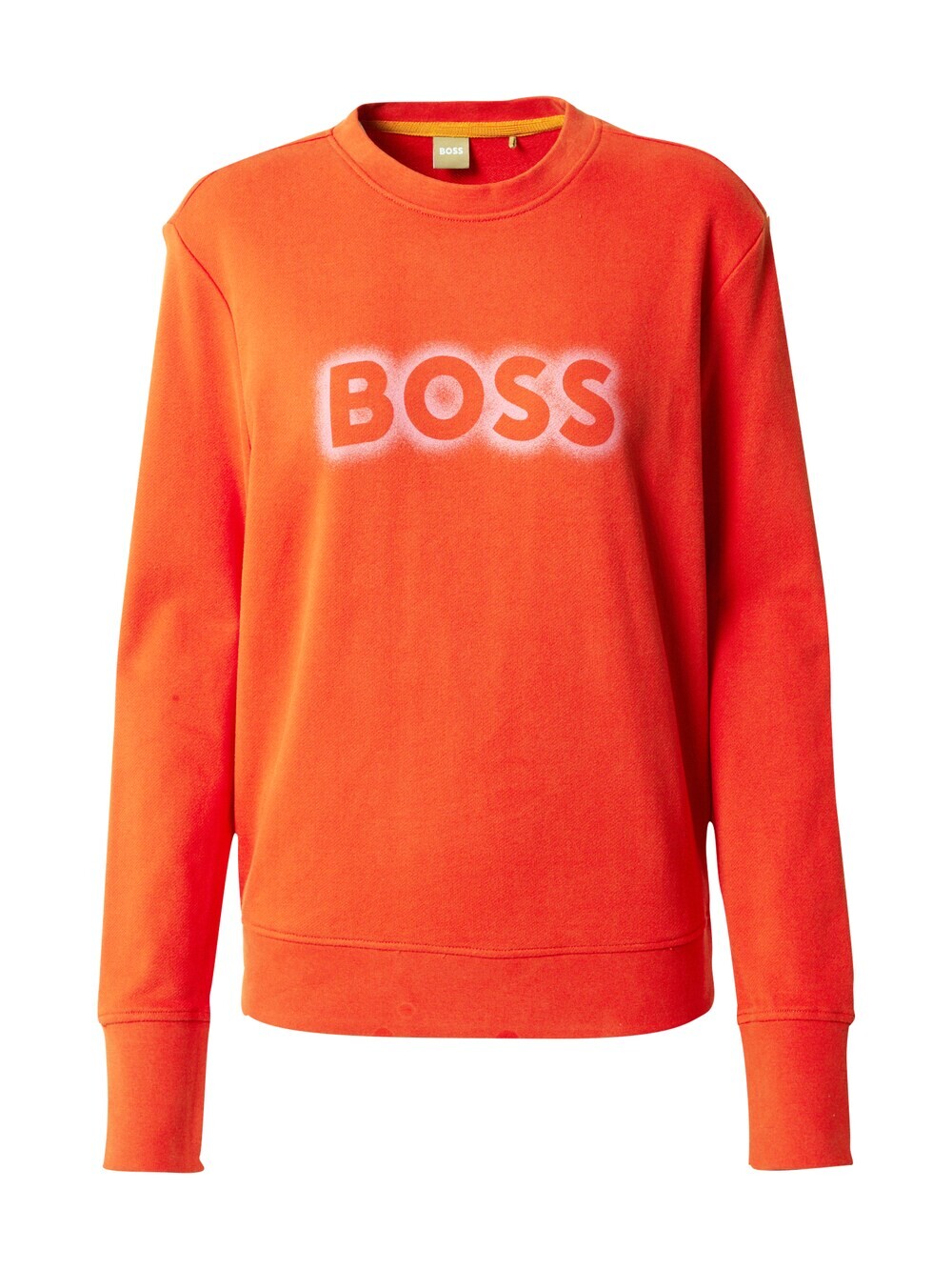 

Толстовка BOSS Orange Ela, апельсин