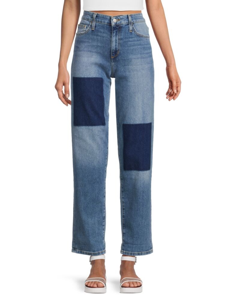 

Джинсы-бойфренды в стиле пэчворк Joe'S Jeans, цвет Inana Blue