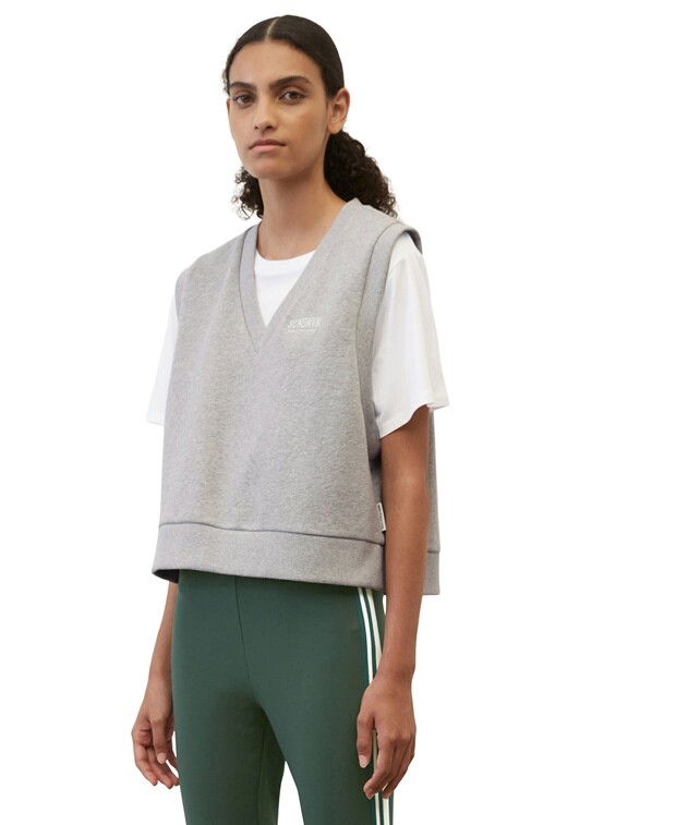 

Пуловер с короткими рукавами Marc O'Polo Denim, серый