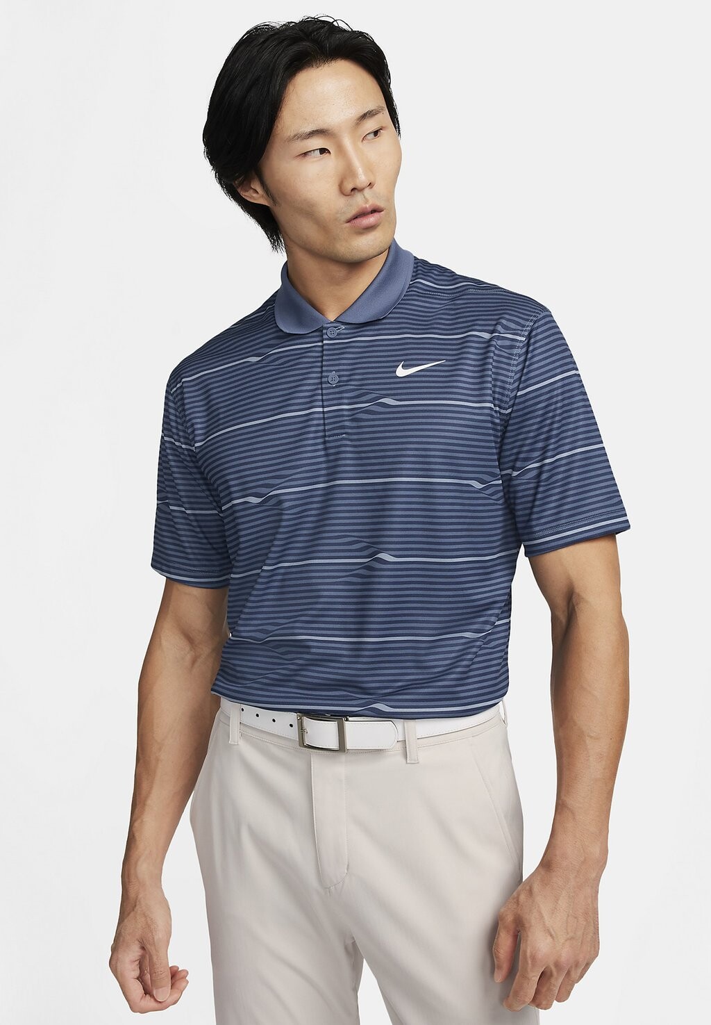 

Polo Golf Nike, цвет midnight navy diffused blue white