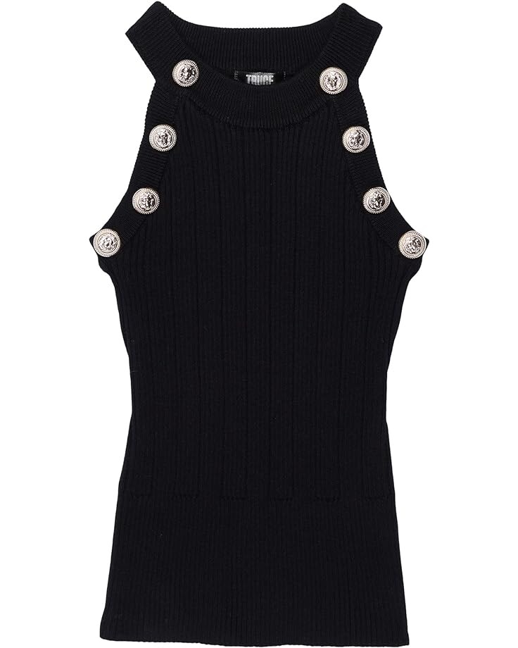 Свитер TRUCE Halter Sweater Tank, черный