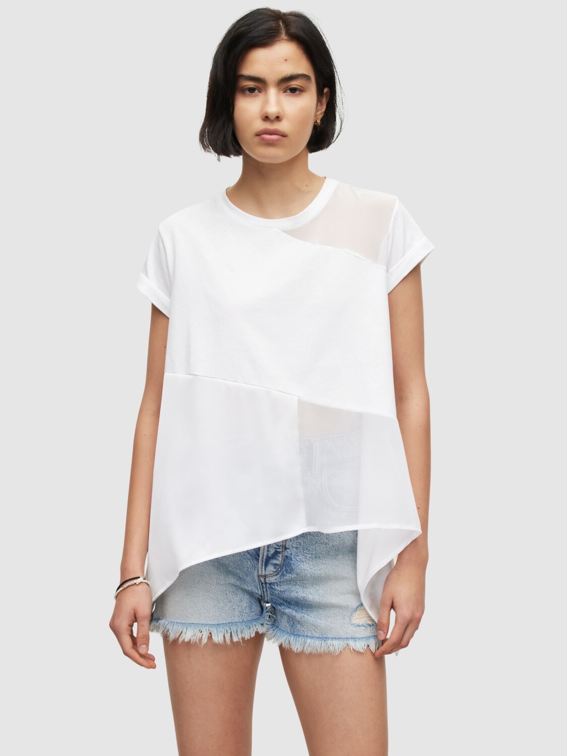 

Топ AllSaints Zala, Белый мел