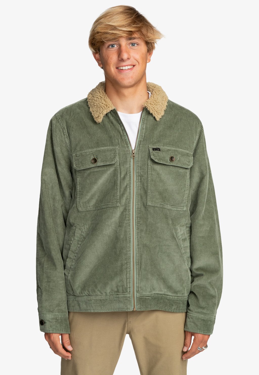 Демисезонная куртка Billabong, зеленый