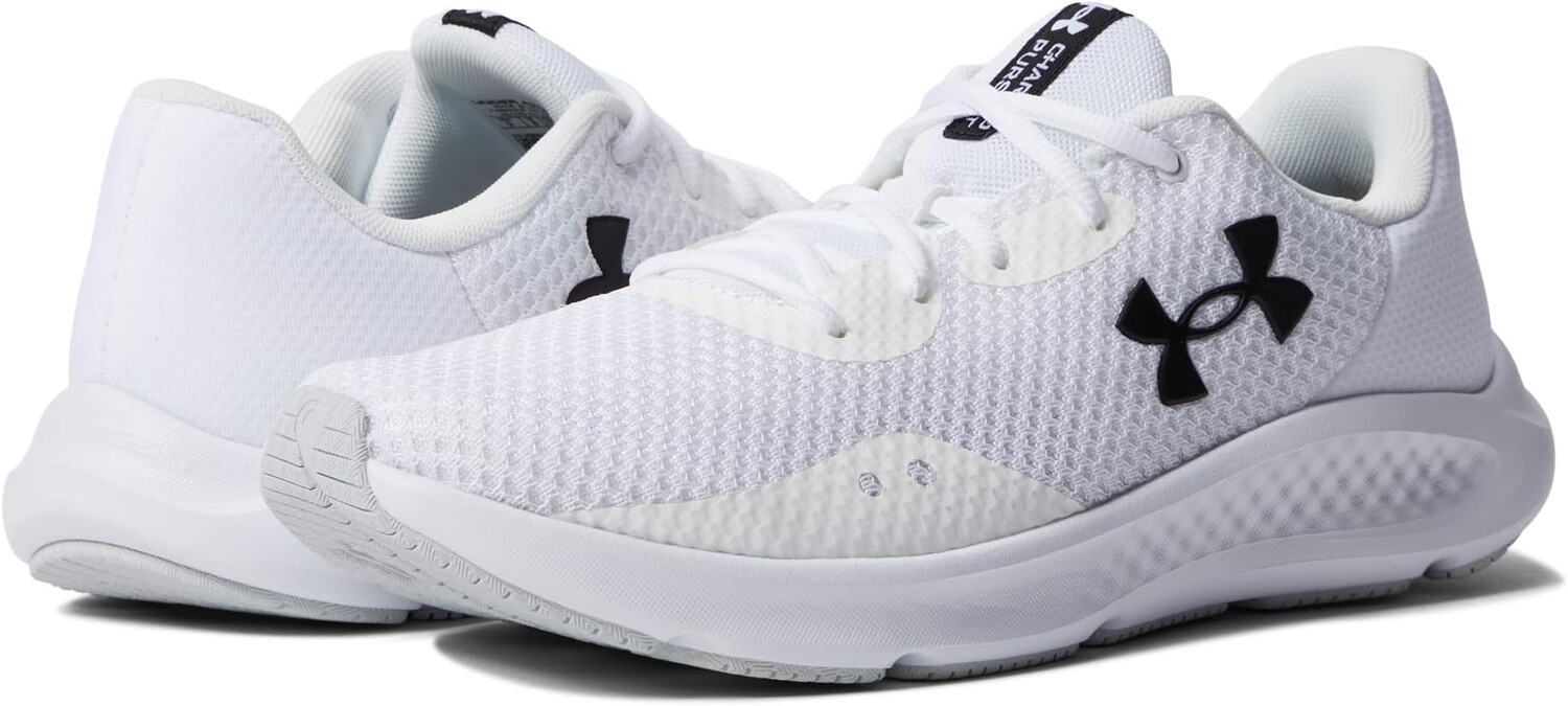 

Кроссовки Charged Pursuit 3 Under Armour, цвет White/White/Black