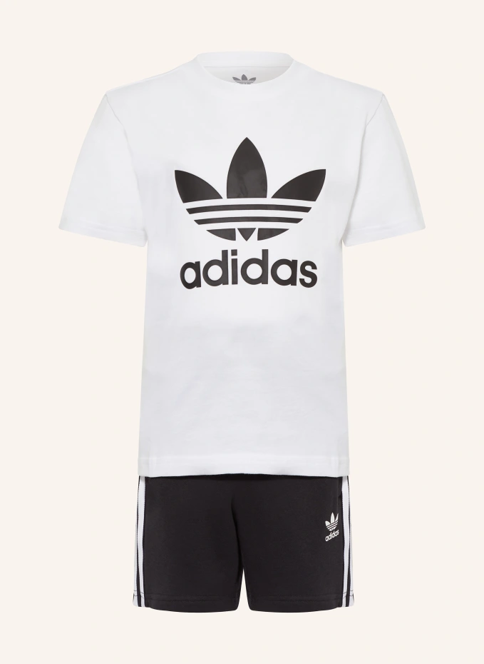 

Комплект adicolor: футболка и спортивные шорты Adidas, черный