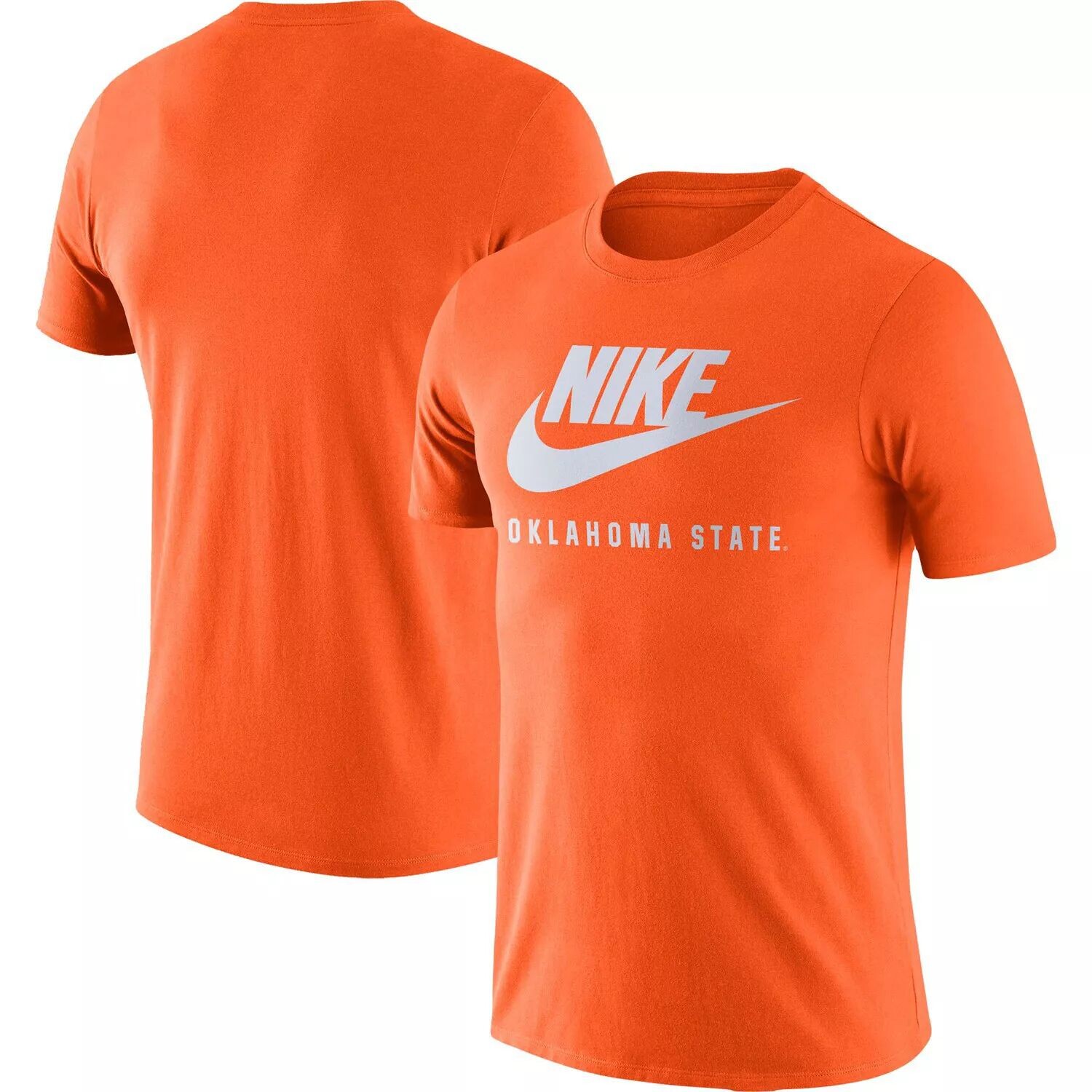 

Мужская оранжевая футболка Oklahoma State Cowboys Essential Futura Nike, Оранжевый