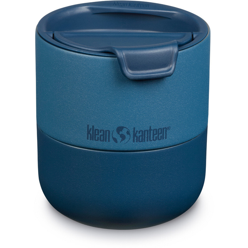 

Низкая шариковая кружка с откидной крышкой и подъемом Klean Kanteen, красный