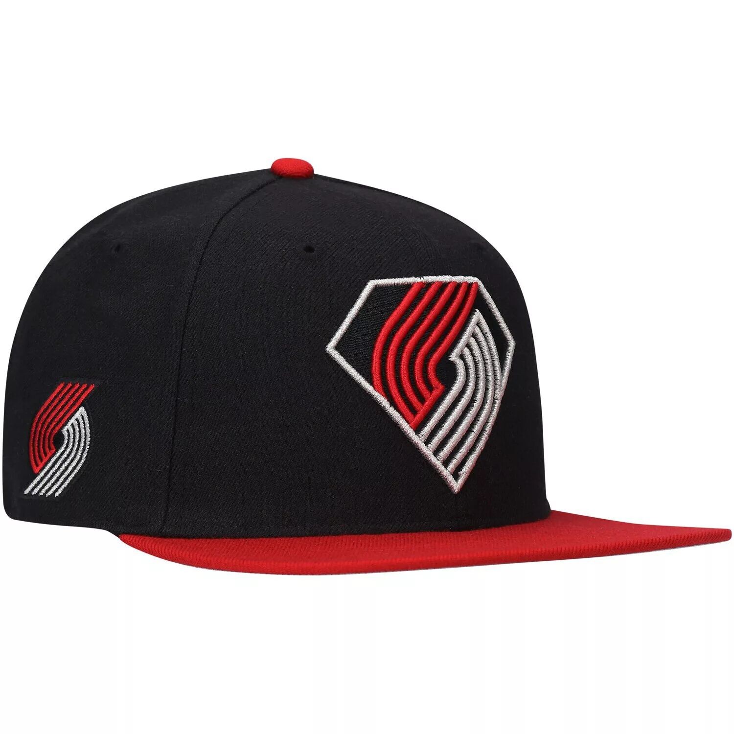 

Мужская черно-красная кепка Portland Trail Blazers 75th Anniversary '47 Carat Captain Snapback