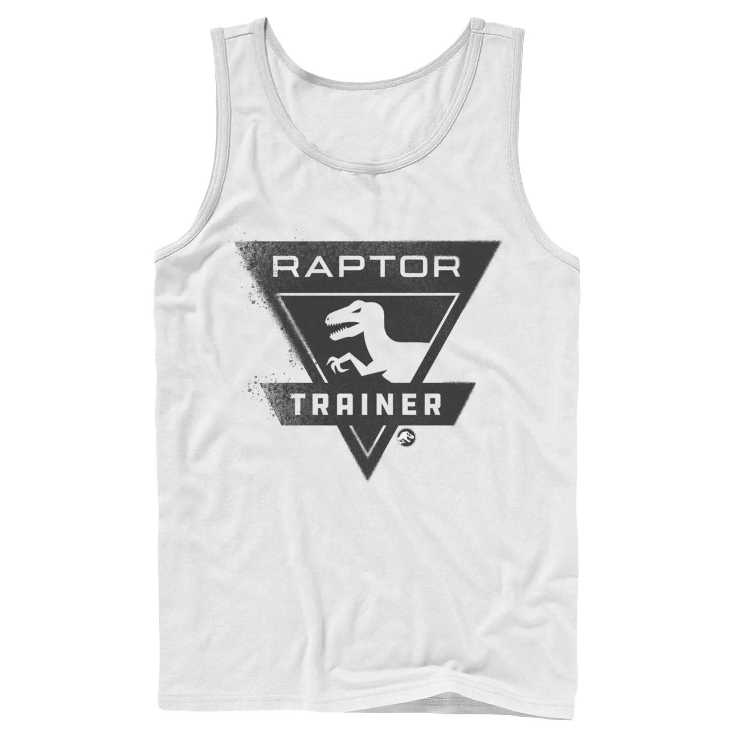

Мужская майка Jurassic World Raptor Trainer с простым логотипом Licensed Character
