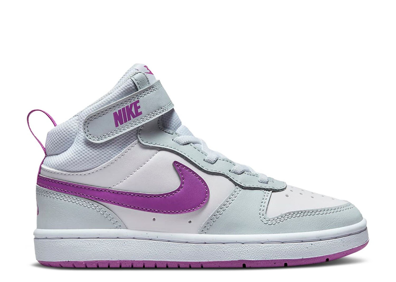 

Кроссовки Nike Court Borough Mid 2 Ps 'Pure Platinum Vivid Purple', серый