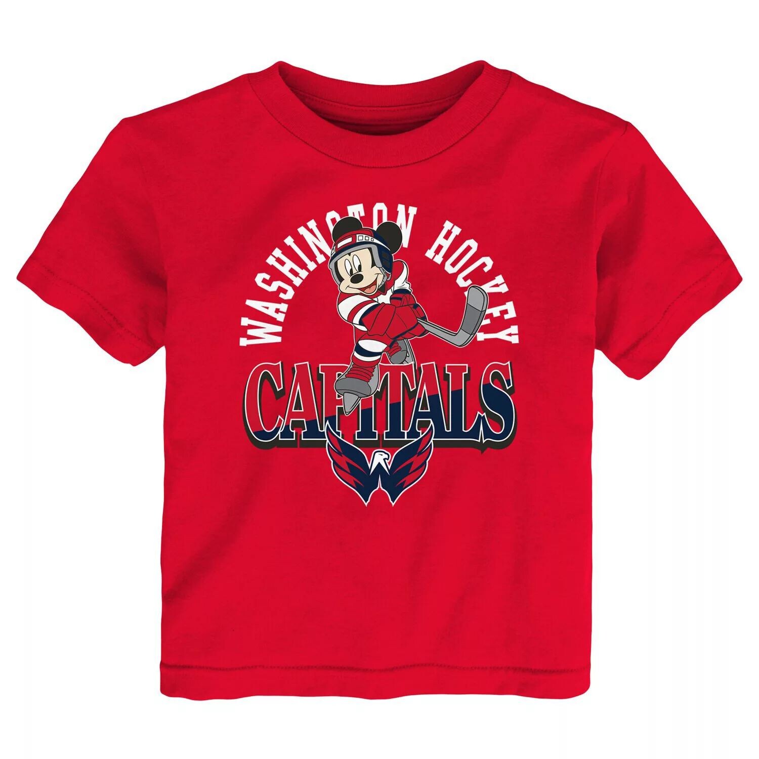 

Красная футболка Washington Capitals для малышей с номерами Outerstuff