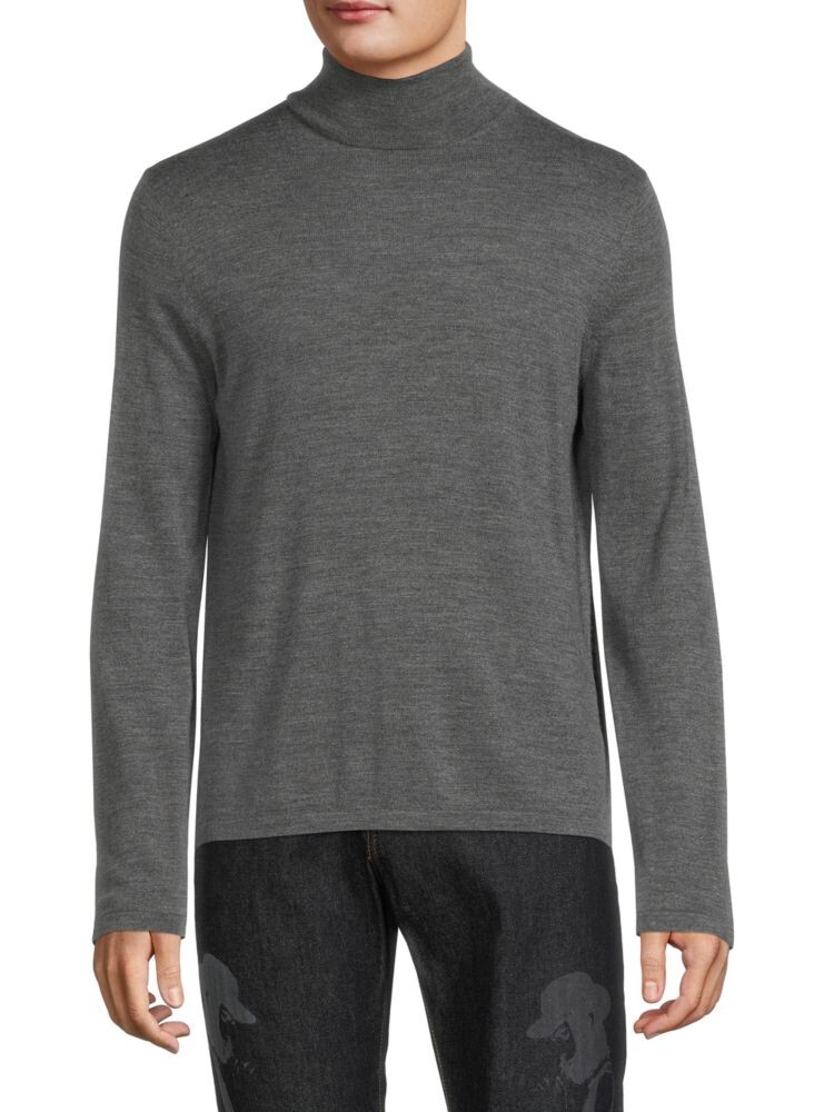 

Свитер с высоким воротом Vince, цвет Heather Grey