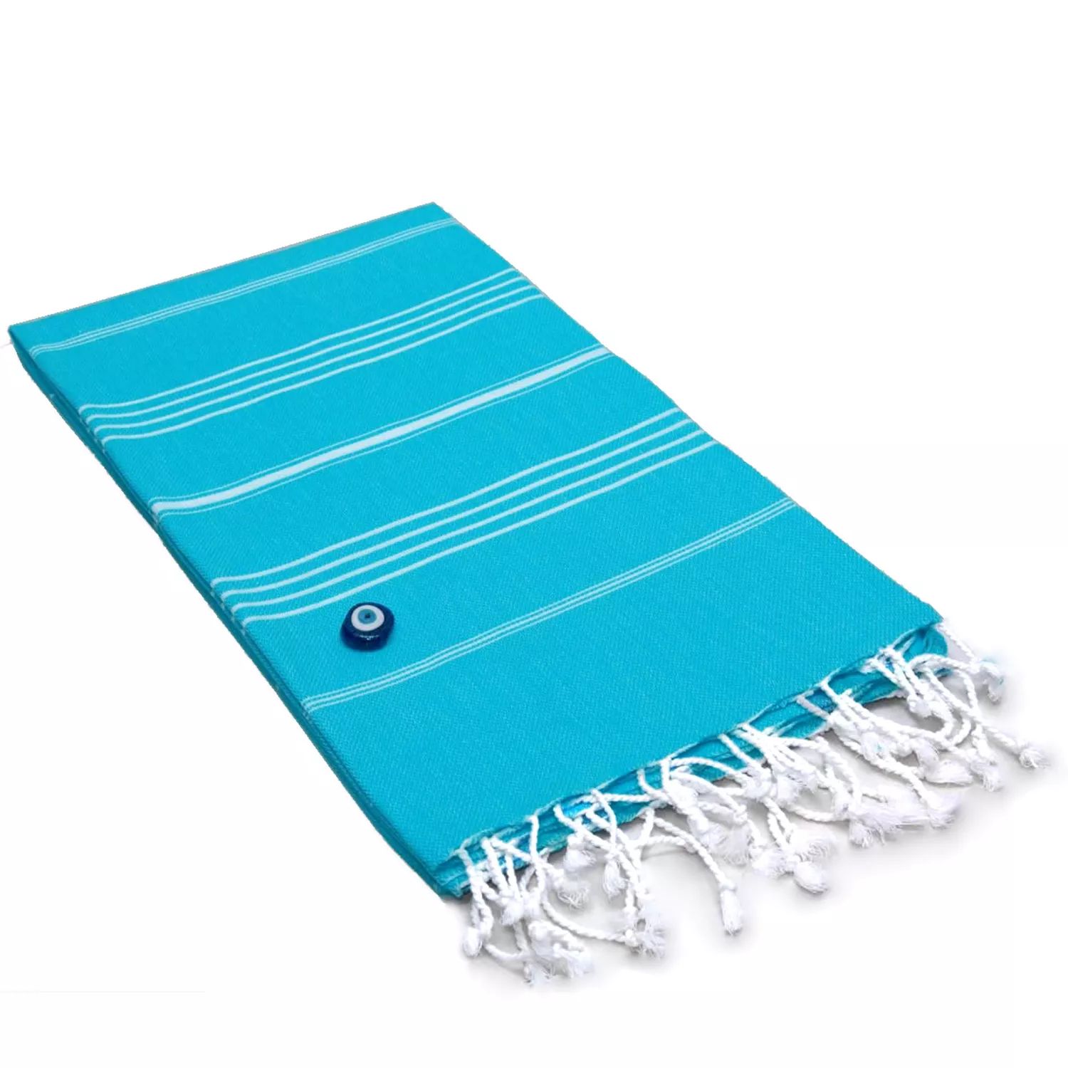 Linum Текстиль для дома Lucky Beach Towel, голубой