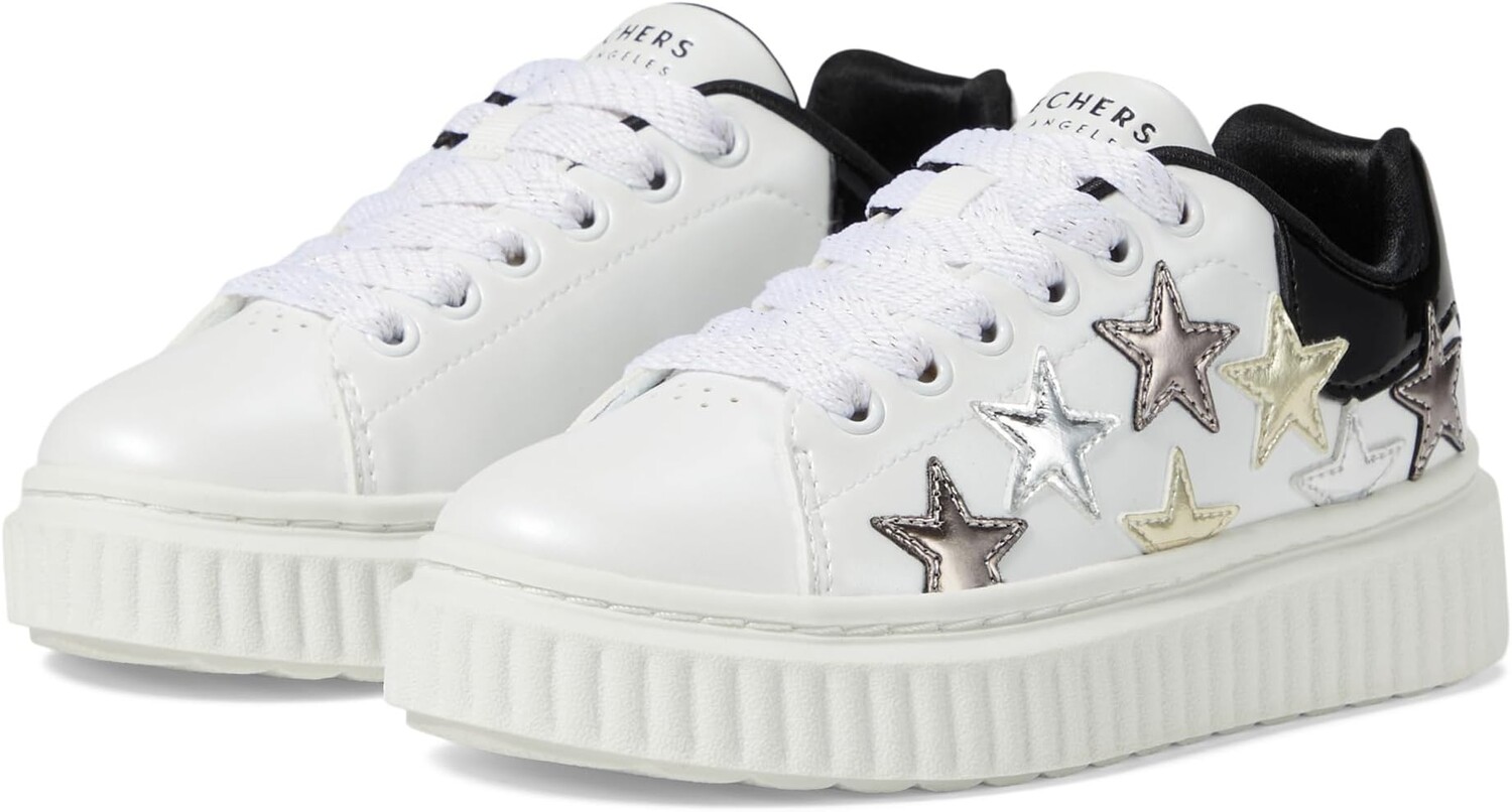 

Кроссовки Skechers Hi Ridge - Superstardom 310290L, цвет White/Black/Gold