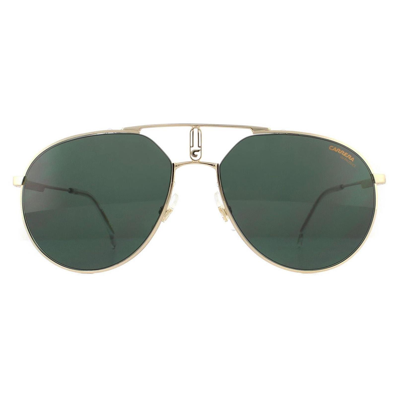 Золотисто-зеленые солнцезащитные очки-авиаторы Carrera, золото moschino mos063 s 086 qt