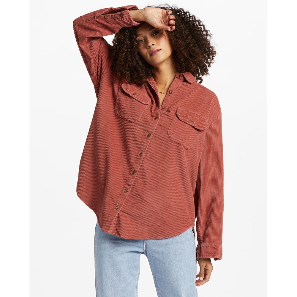 

Рубашка Billabong So Stoked Cord, оранжевый