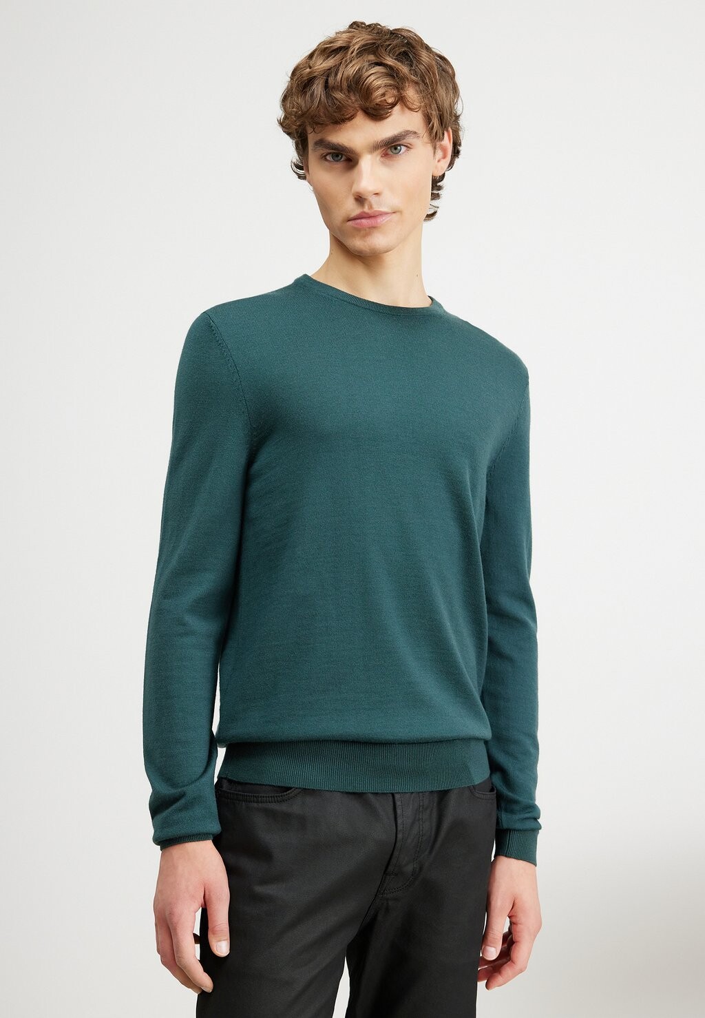 

Свитер вязаный SAN CEDRIC HUGO, цвет dark green