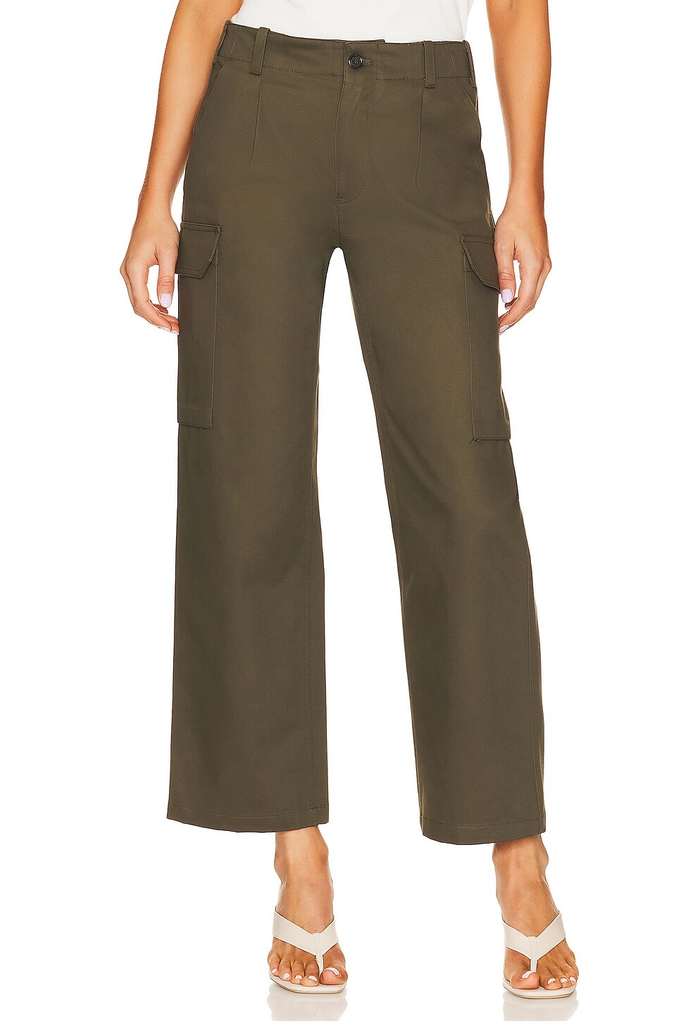 

Брюки NILI LOTAN Yannic Cargo, цвет Army Green