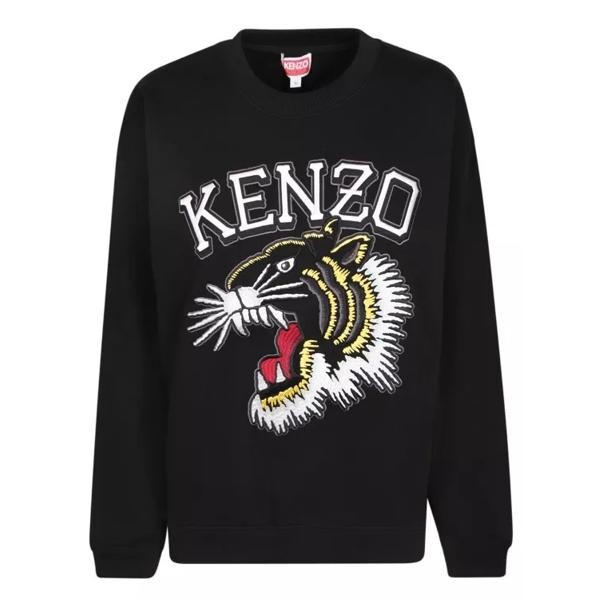 

Футболка tiger print sweatshirt Kenzo, черный