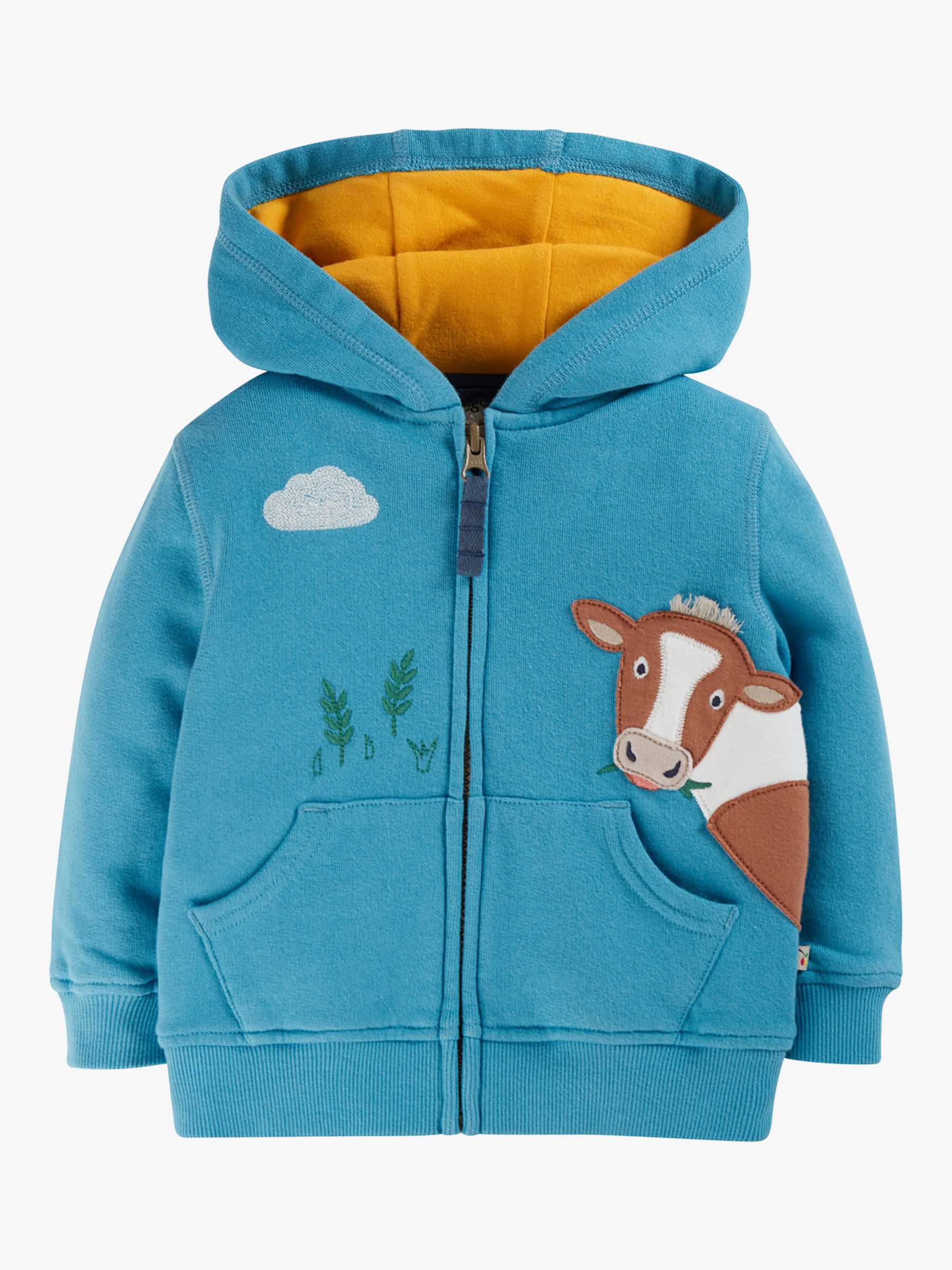 

Толстовка Baby Switch Carbis Cow Frugi, тор