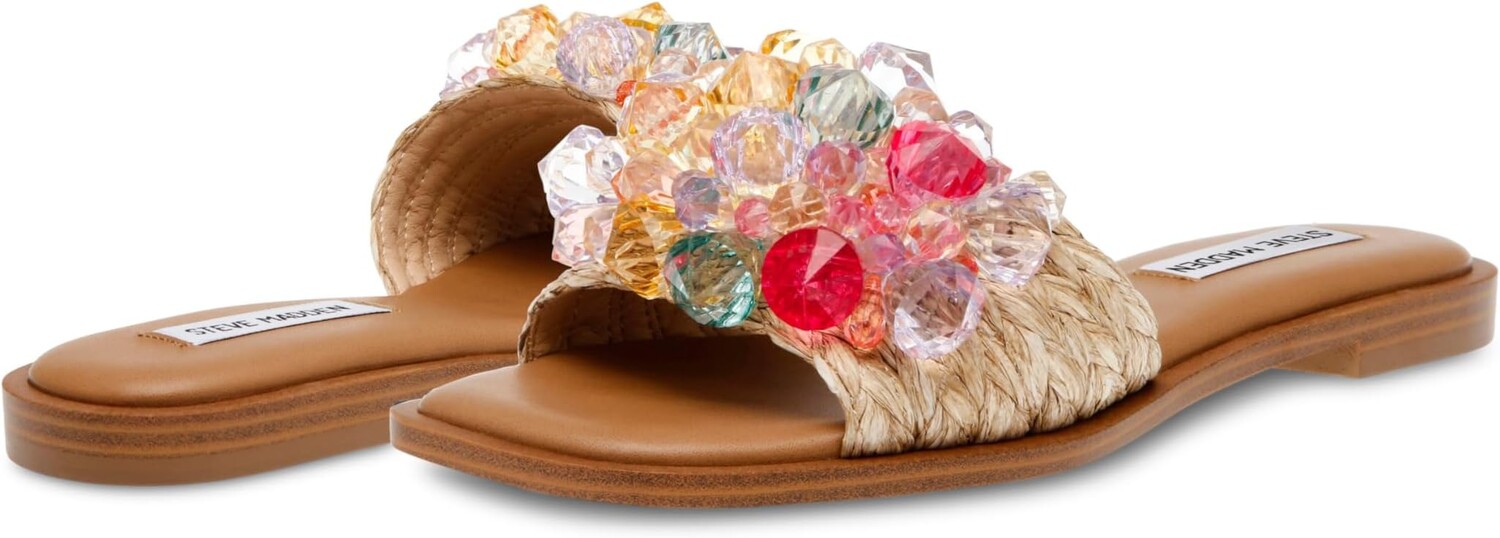 

Лоферы Andree Steve Madden, цвет Natural Raffia