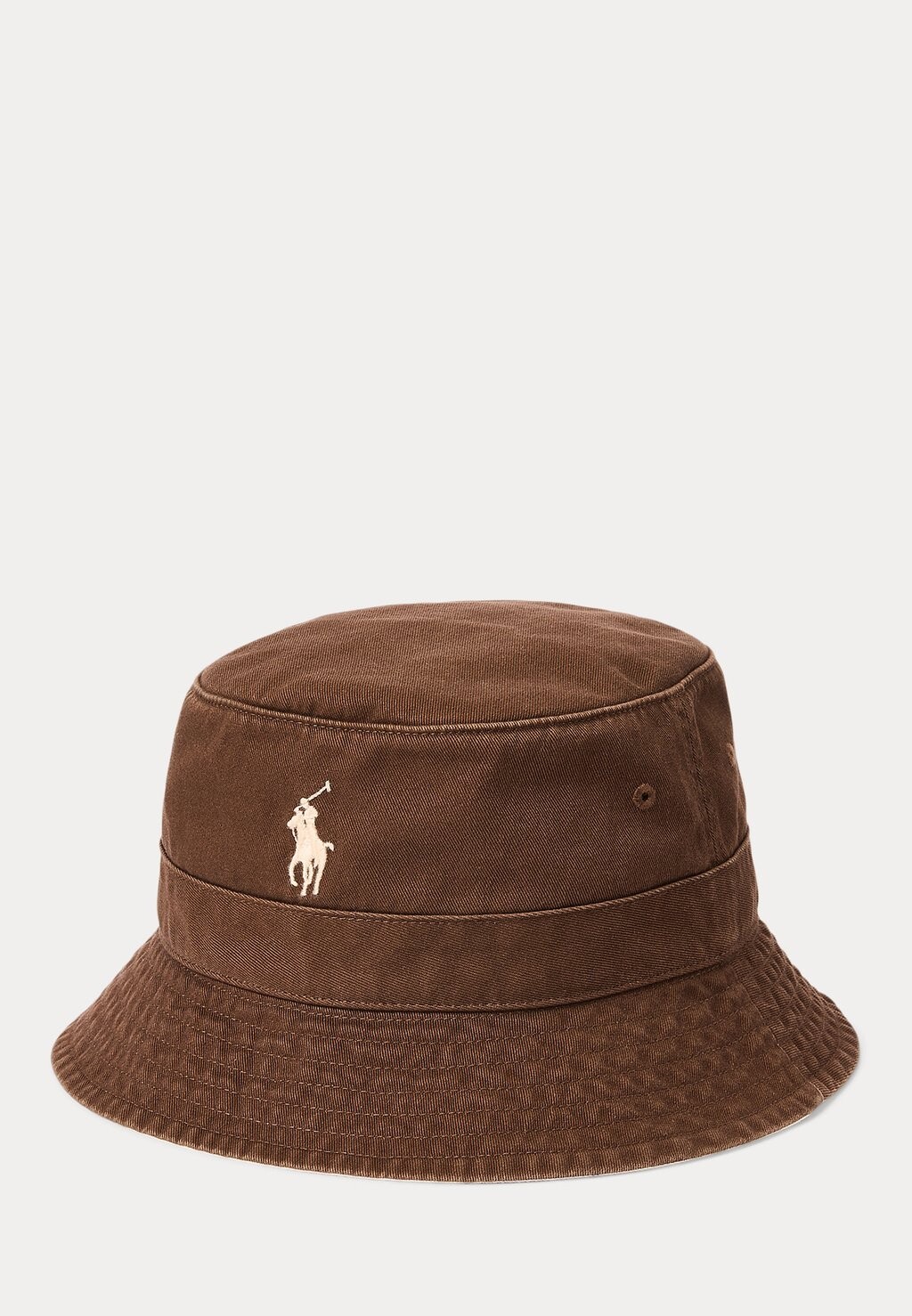 

Головной убор COTTON BUCKET HAT Ralph Lauren, коричневый
