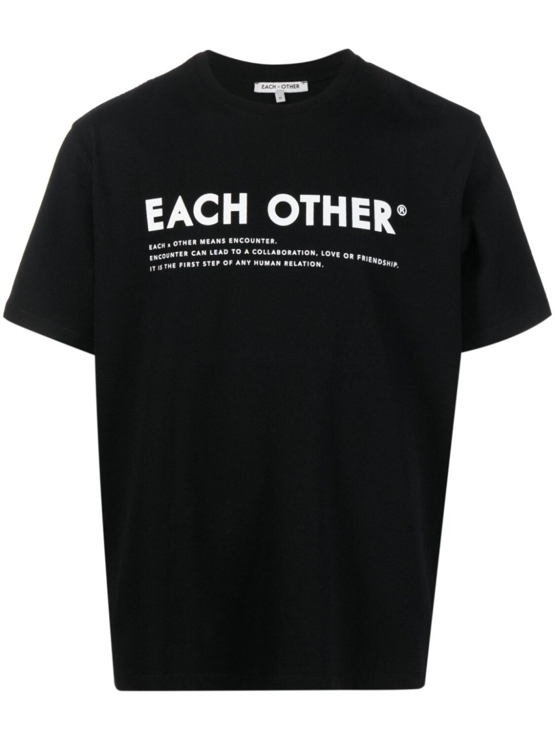 

Each X Other футболка с логотипом, черный