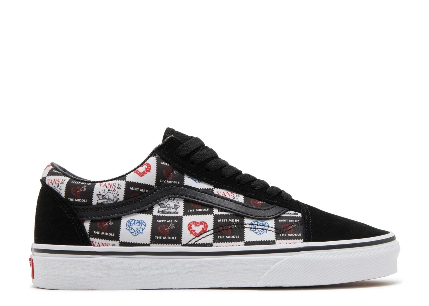 

Кроссовки Vans Old Skool 'Love Letters', черный